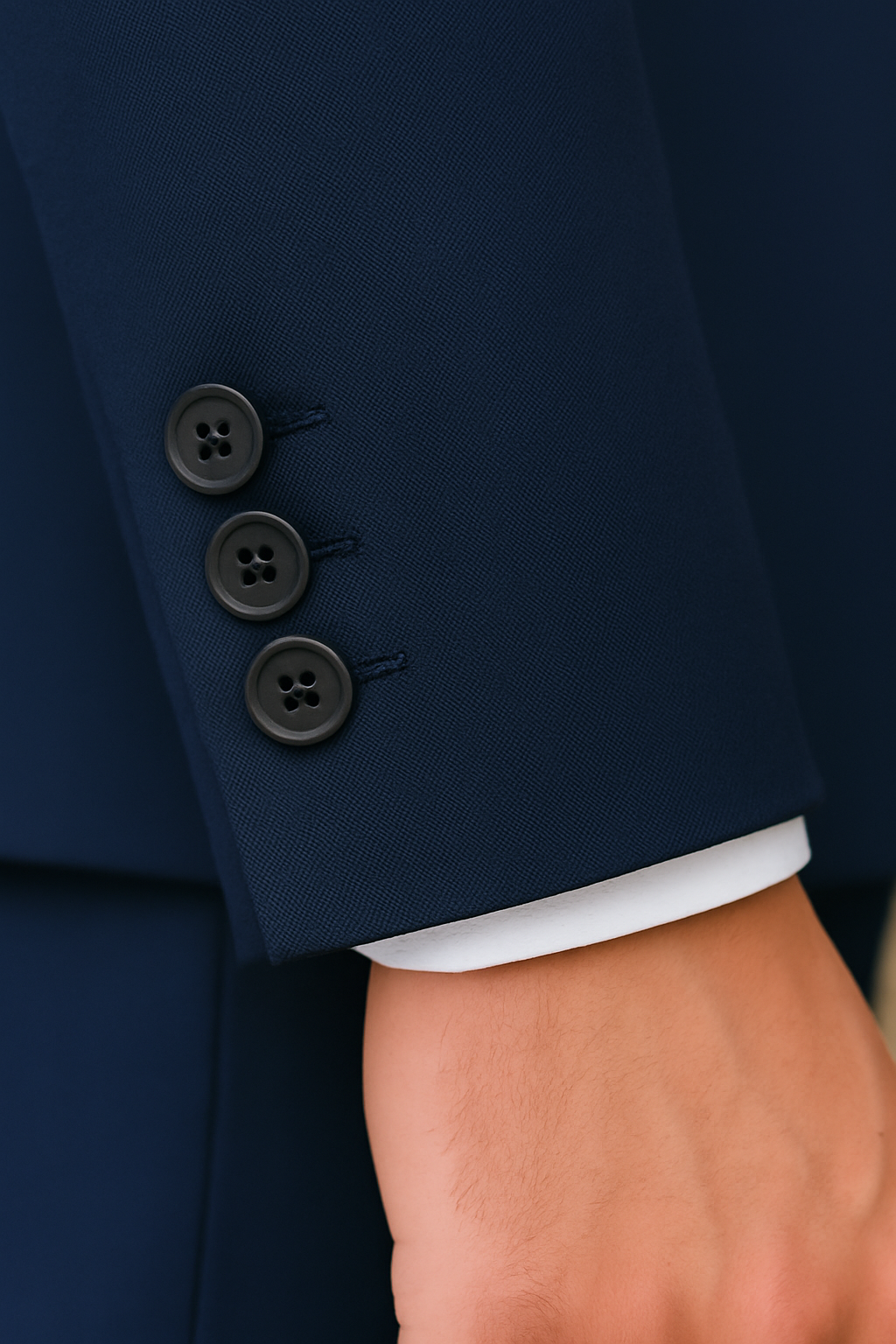 Samuel2in1 Made to Order – Navy Blue Notch Lapel Business Suit | Tailored Perfection