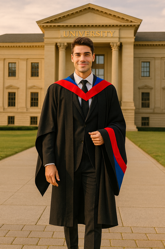 University of Edinburgh – Black or Highland Graduation Suit