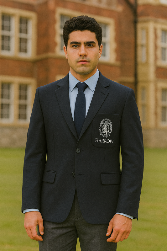 Harrow School Navy Blazer – Made to Order